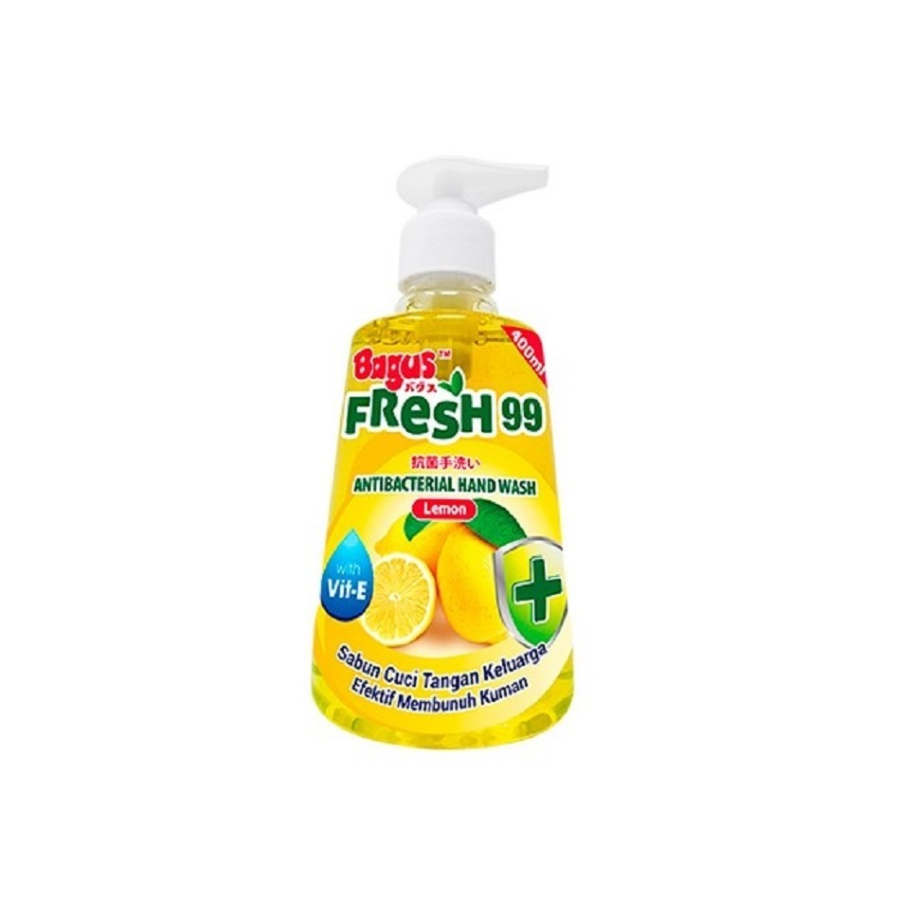 Bagus Fresh 99 Lemon Antibacterial Hand Wash 400ml