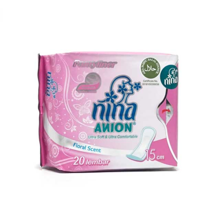 Bagus Nina Anion Pantylilner Floral 15cm