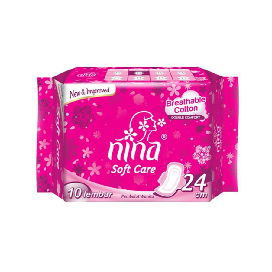 [INVALID] Bagus Nina Soft Care 24cm x 10pcs 1 Pack 1pack