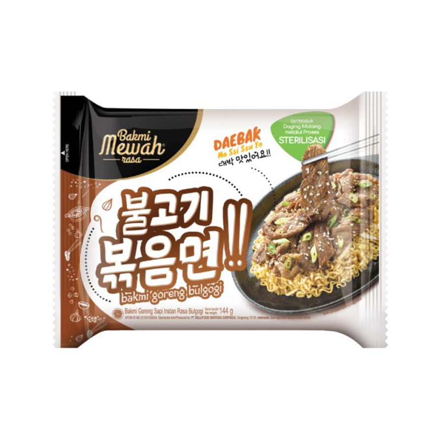Bakmi Mewah Goreng Bulgogi Pack/Mie instan 144gram