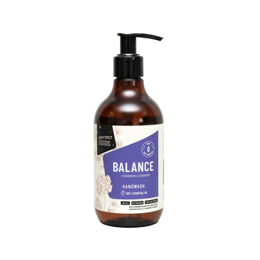 Balance Cedarwood Geranium Hand Wash/Sabun Cuci Tangan - Astro Goods 300ml