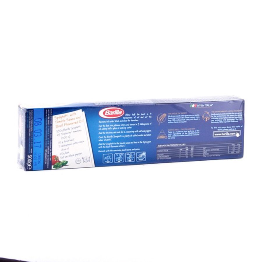 Barilla Spaghetti N.5 Pasta 500gram