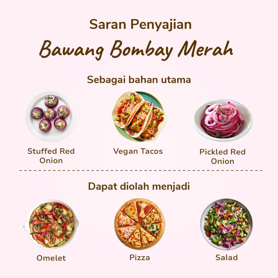 Bawang Bombay Merah - Astro Farm 500gram