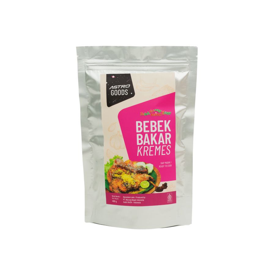 Bebek Bakar Astro Goods x Bebek Goreng Crispy Begok 450gram