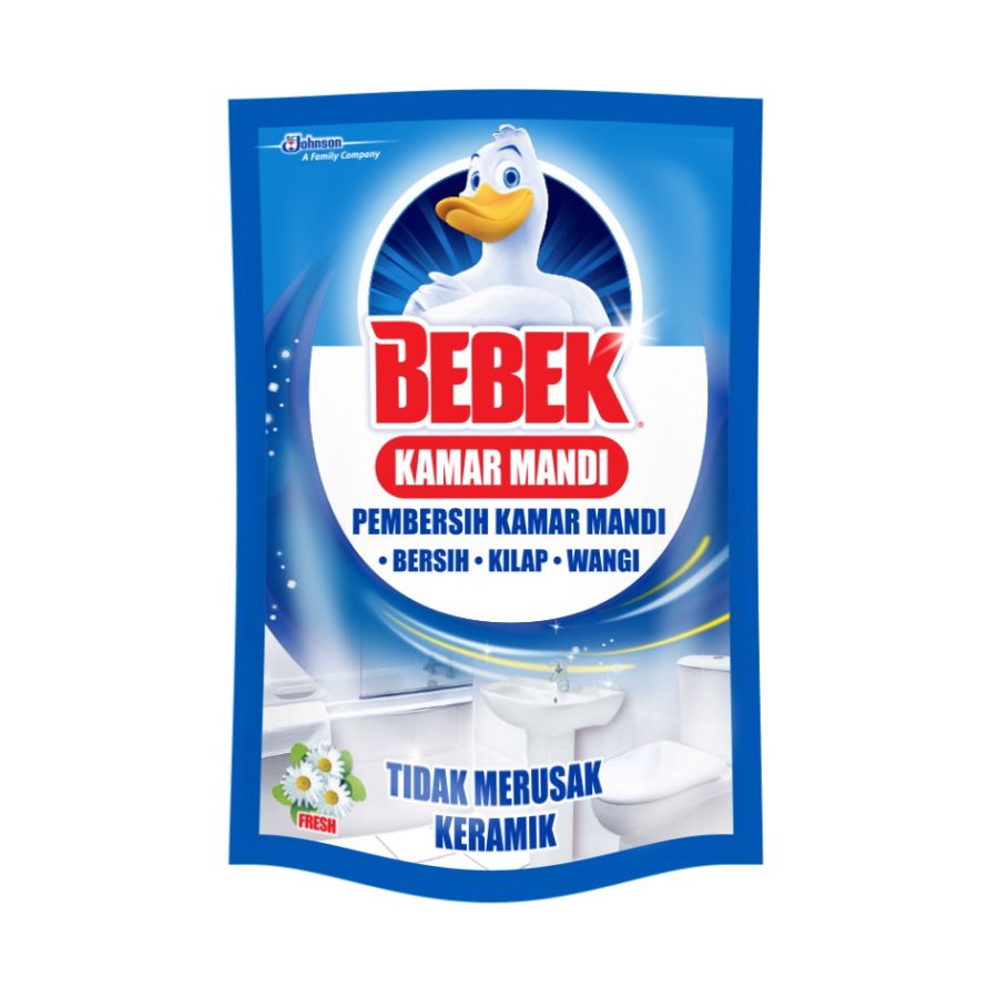 Bebek Bathroom Fresh Pouch 400ml/Pembersih Kamar Mandi 400ml