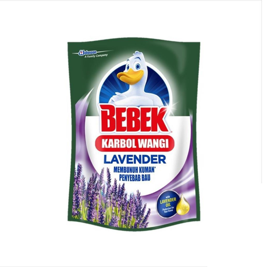 Bebek Karbol Wangi Lavender pouch/Pembersih Lantai 450ml 450ml