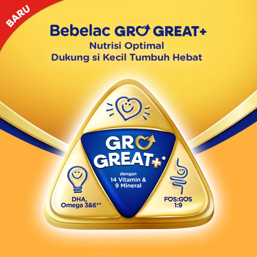 Bebelac 3 Vanilla Susu Formula 1-3 Tahun 800gram