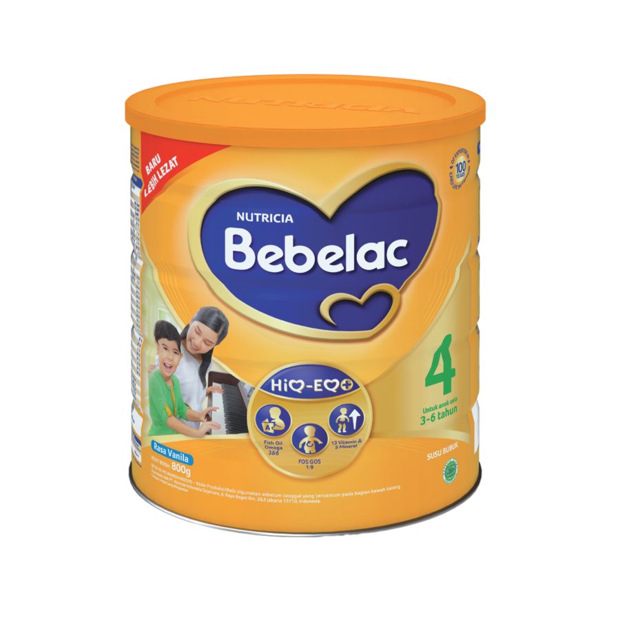 Bebelac 4 (3-6 Thn) Vanila/Susu Formula 800gram