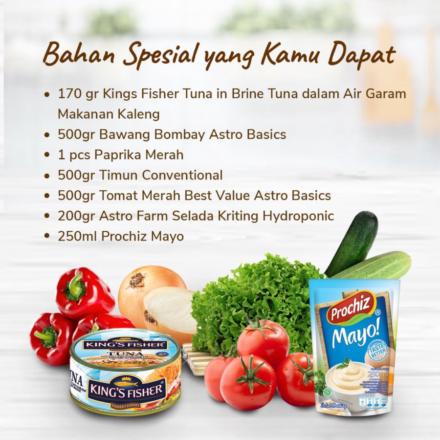 Bekal Spesial: Tuna Mayo Sandwich 1pcs