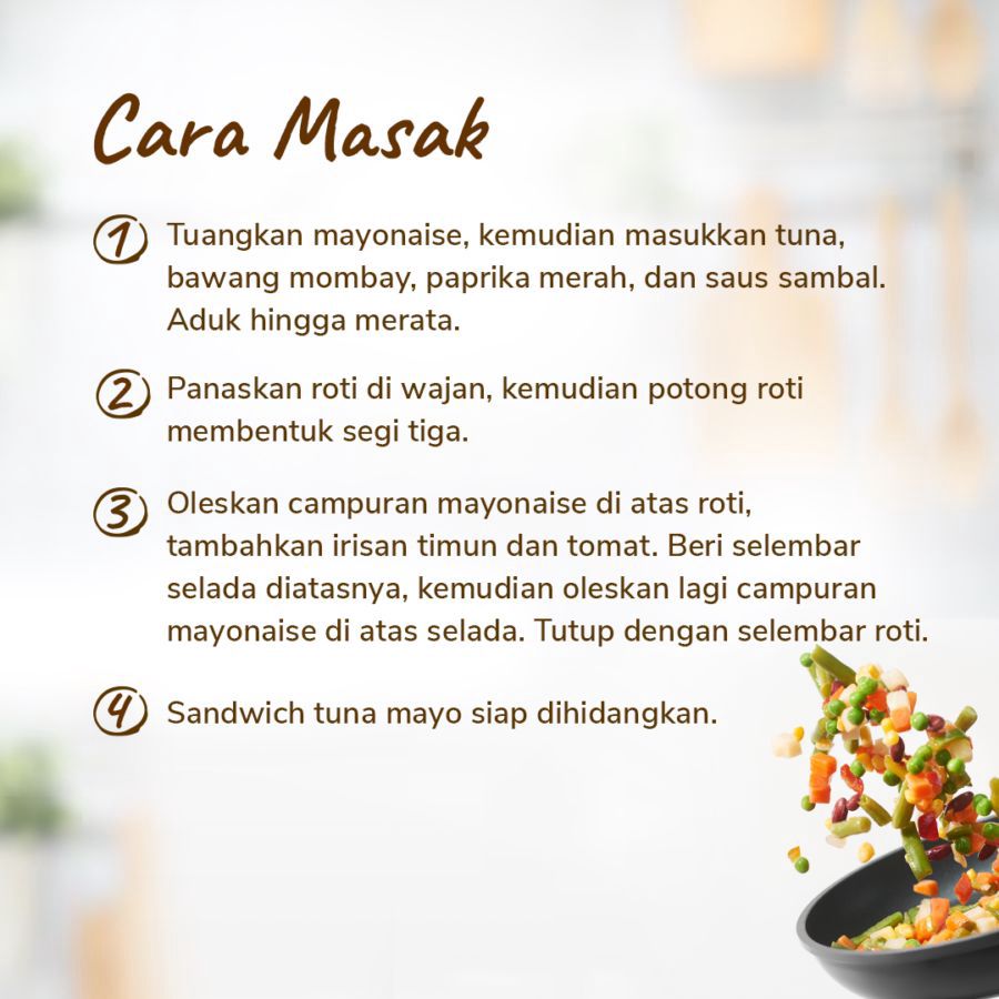 Bekal Spesial: Tuna Mayo Sandwich 1pcs