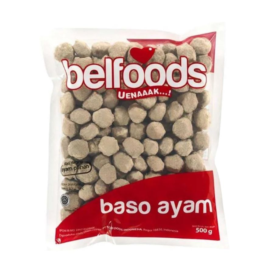 Belfoods Bakso Ayam Mini 500gr x 100 pcs/Meatball