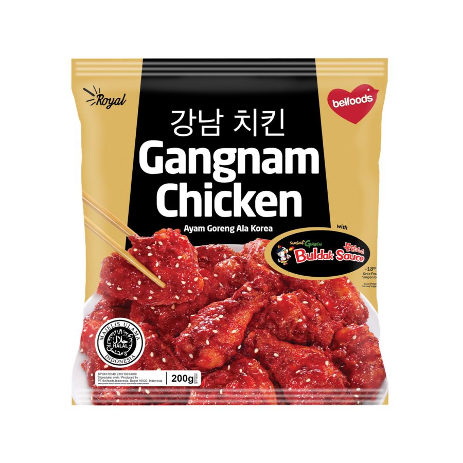 Belfoods Royal Gangnam Chicken 200gram