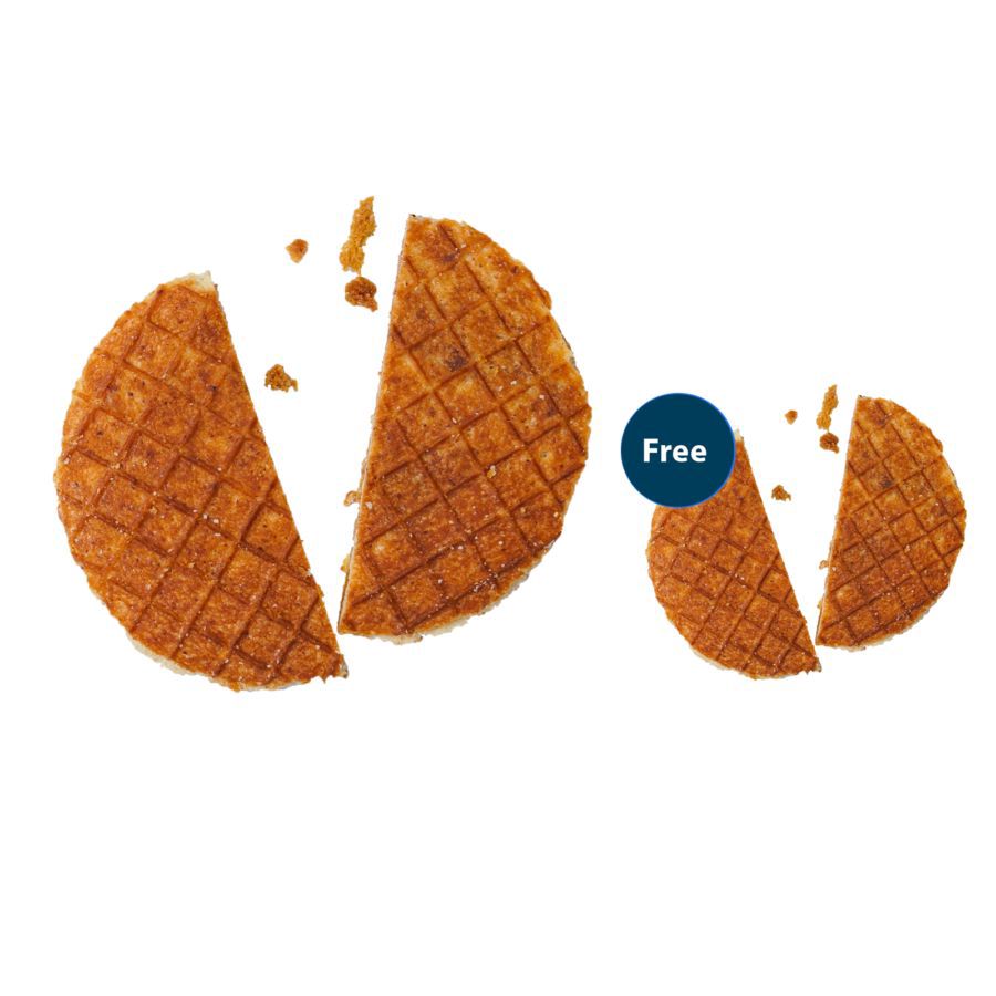 Beli 1  Gratis 1 Original Salted Caramel Stroopwafel