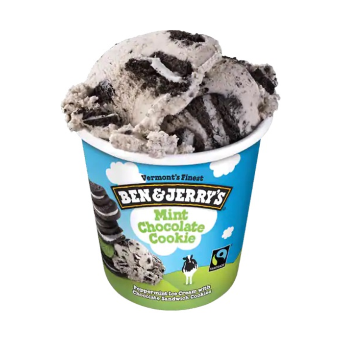 Ben&Jerry's Mint Choco Cookie 473ml Ice Cream /Es Krim