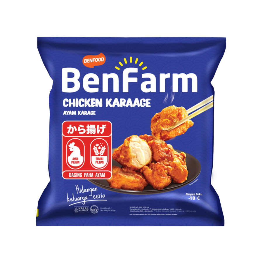 Benfarm Chicken Karage/Nugget 400gram