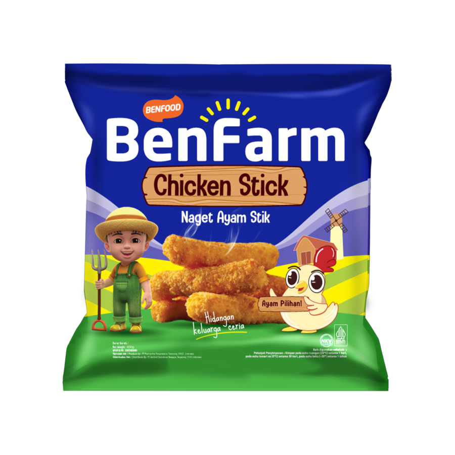 Benfarm Chicken Nugget Stick/Naget 400gram