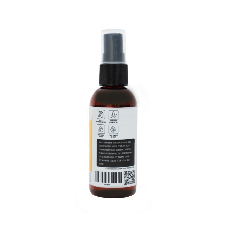 Bergamot & Navel Orange Hand Sanitizer - Astro Goods 60ml