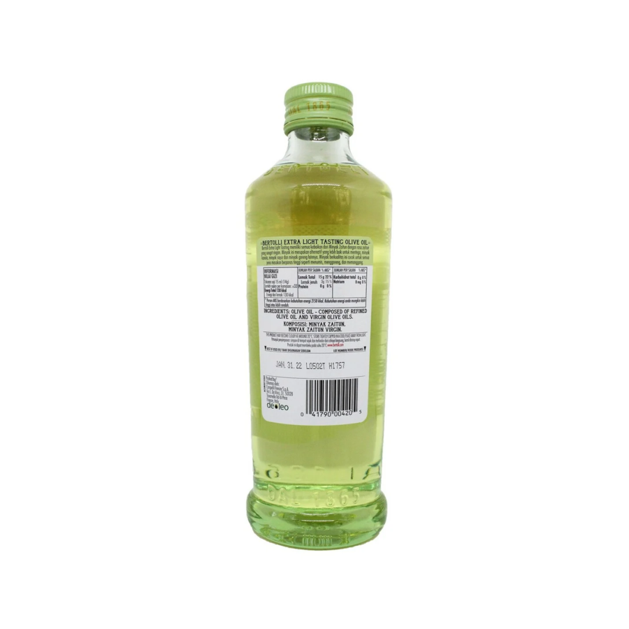 Bertolli Extra Light Olive Oil 500ml