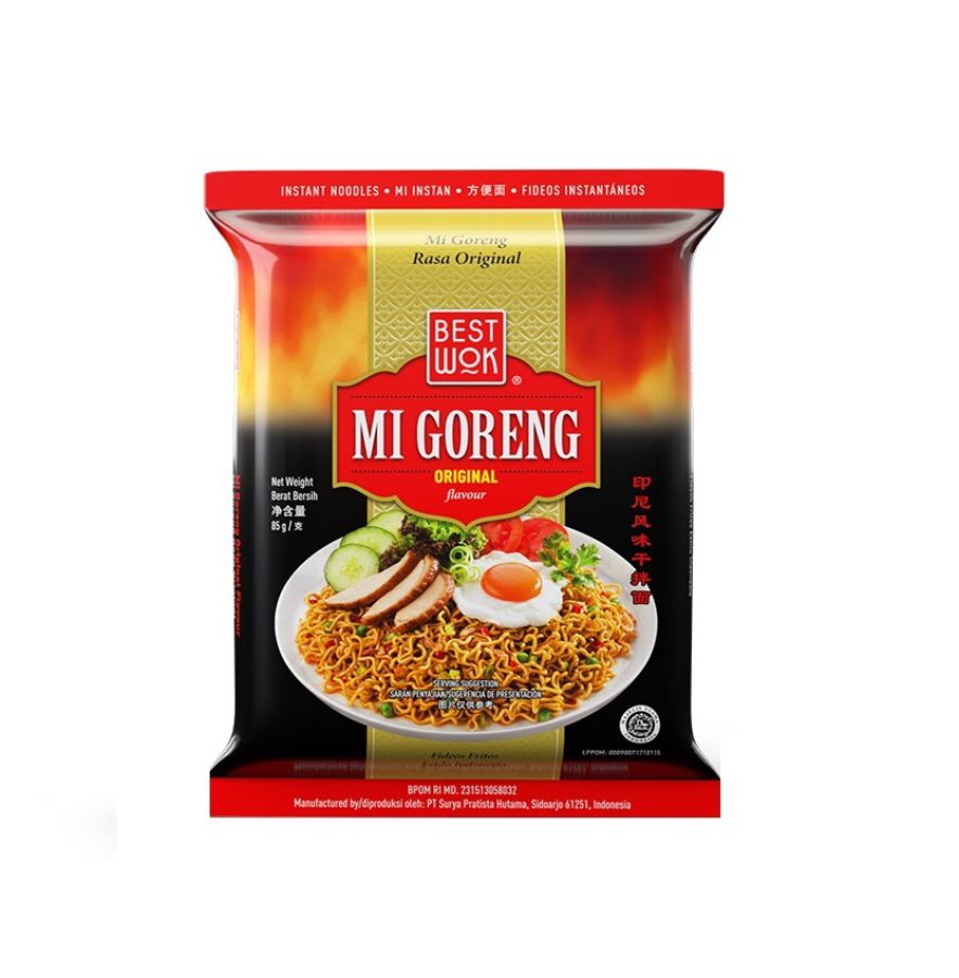 Best Wok Mi Goreng Original/Mie Instan 85gram