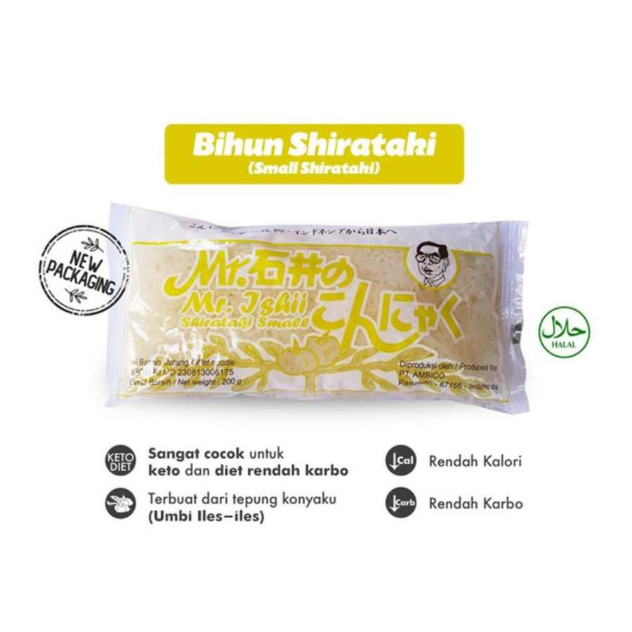 Bihun Shirataki Basah 200gram