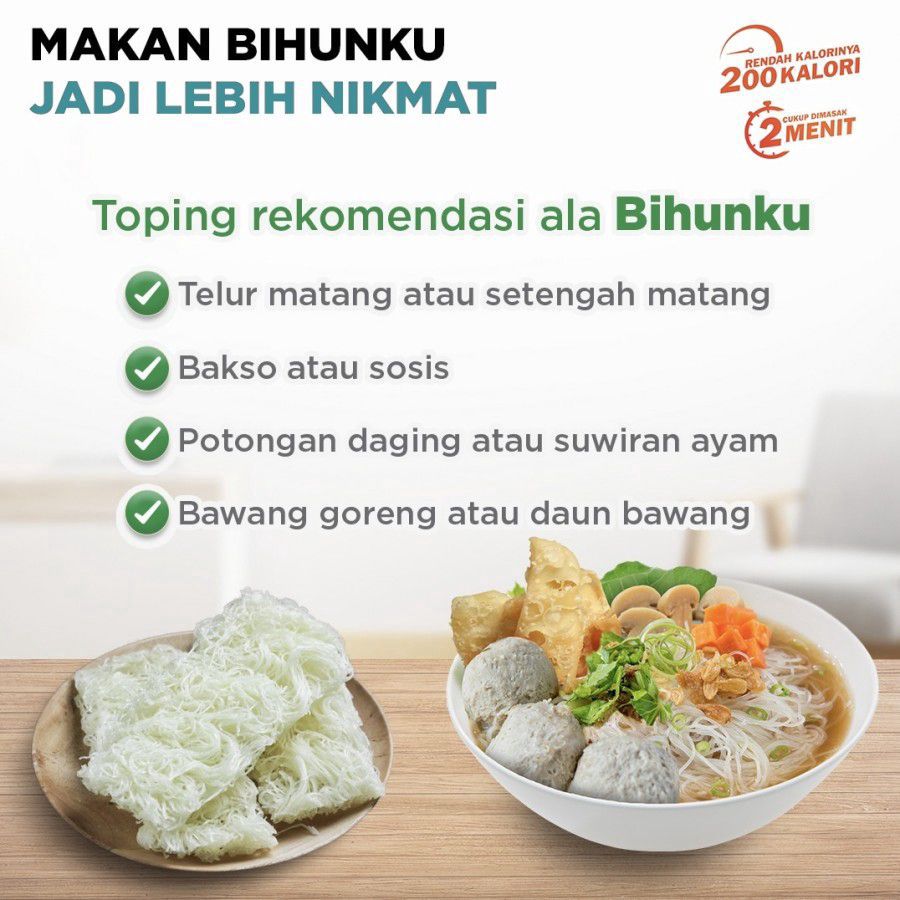 Bihunku Bihun Instan Bakso Sapi 55gram