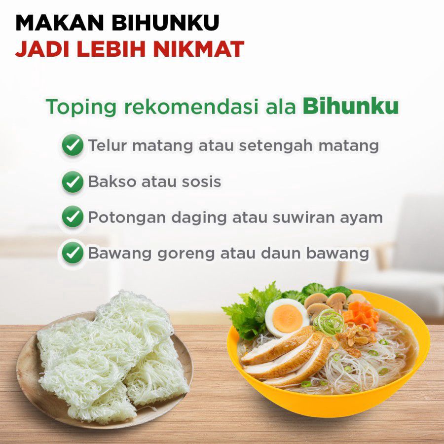Bihunku Bihun Instan Ayam Bawang 55gram