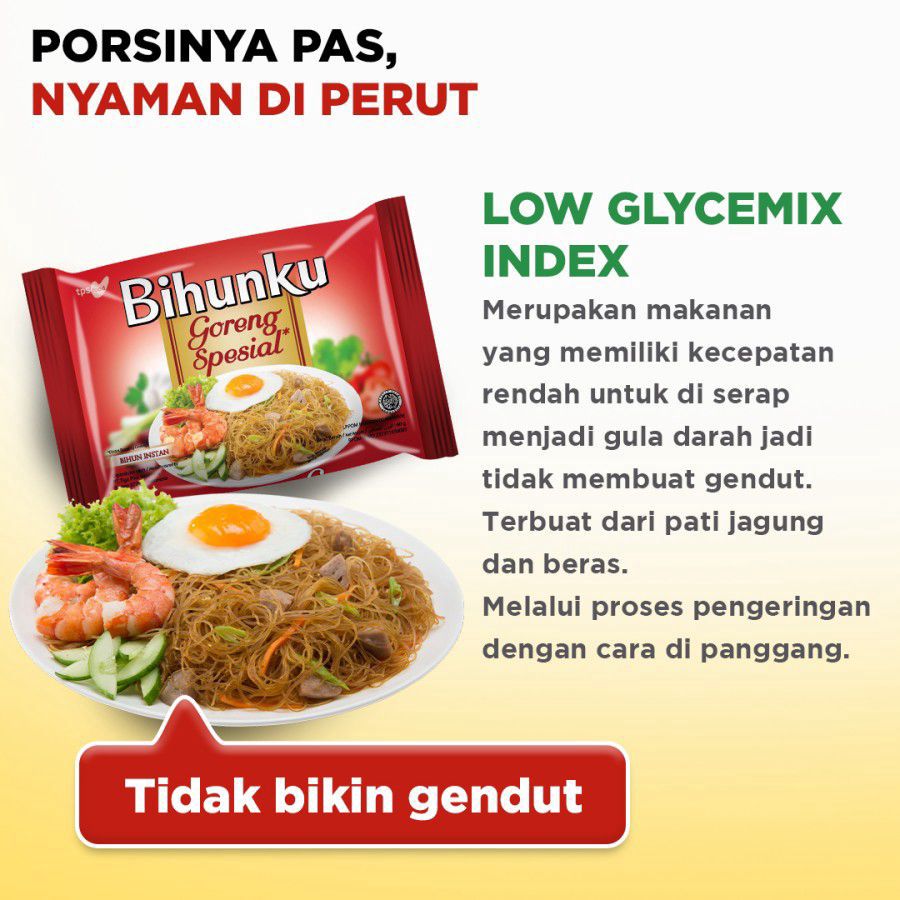 Bihunku Bihun Instan Goreng 60gram