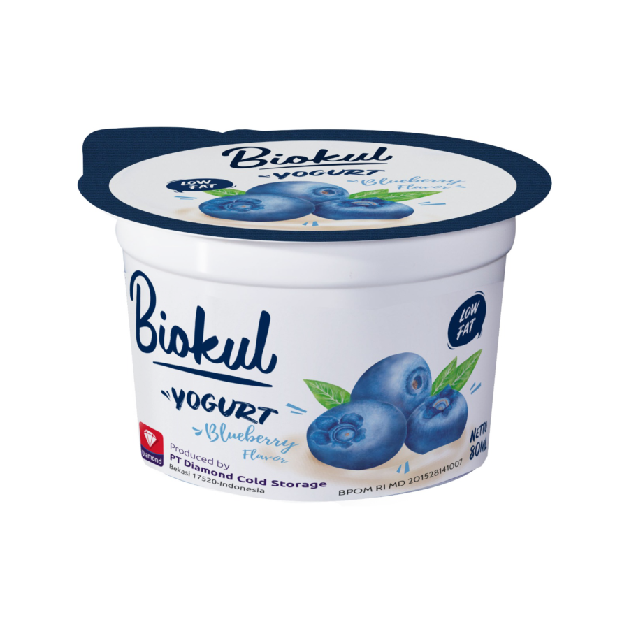 Biokul Stirred Yogurt Blueberry 80ml