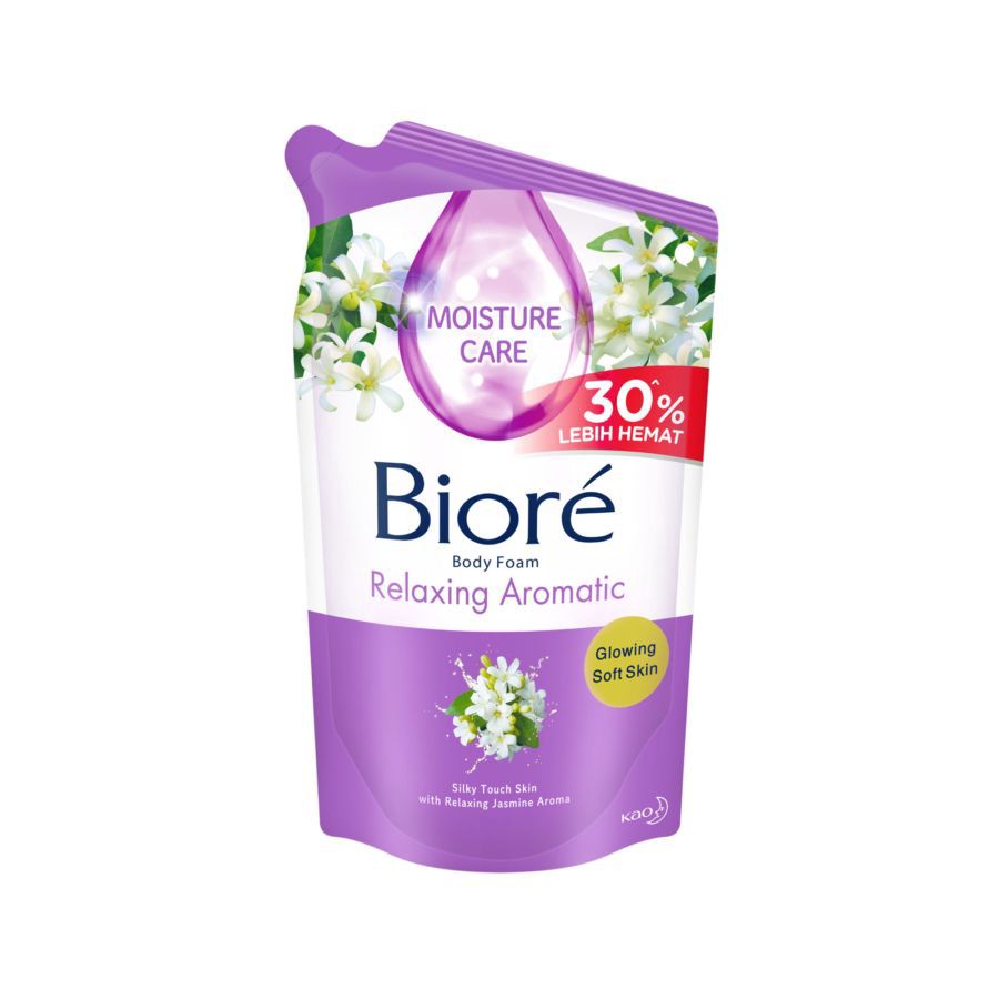 Biore Body Foam Relaxing Aroma Refill/Sabun Mandi 800ml