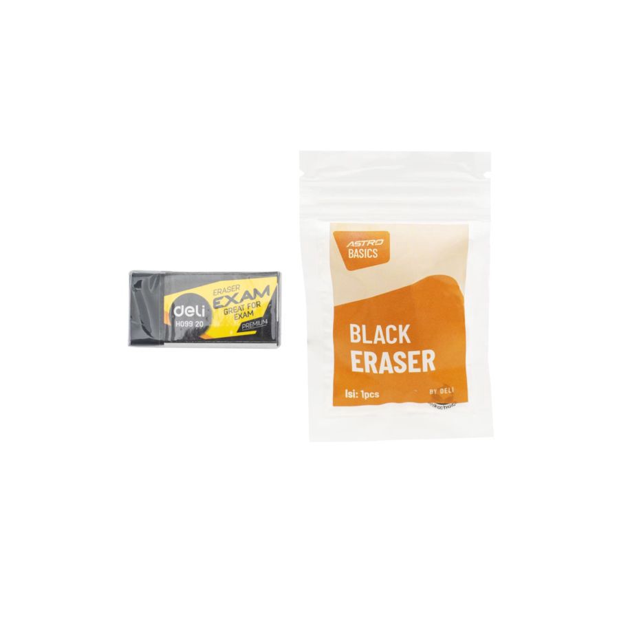 Black Eraser / Penghapus  - Astro Basics 1packs