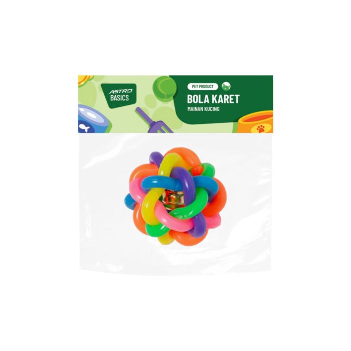 Bola Karet Mainan Kucing - Astro Basics/Animal Toys