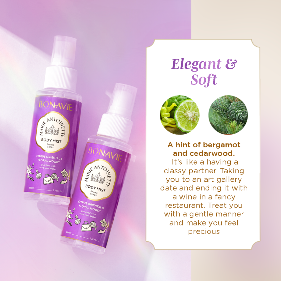 [INVALID] - Bonavie Body Mist - Marie Antoinette 100ml 100ml 100ml 100ml
