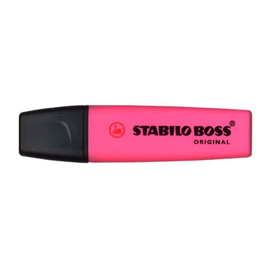 Boss Stabilo Pink 1pcs