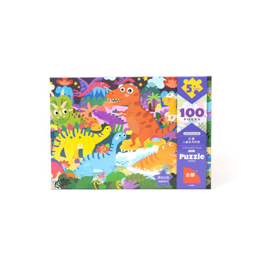 Boxed Puzzle Dinosaur World 1pcs