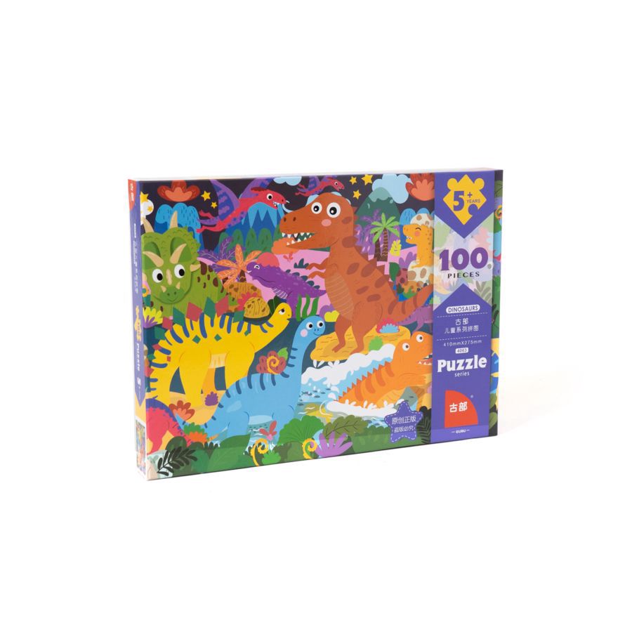 Boxed Puzzle Dinosaur World 1pcs