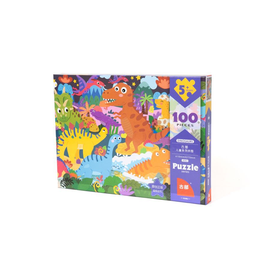 Boxed Puzzle Dinosaur World 1pcs