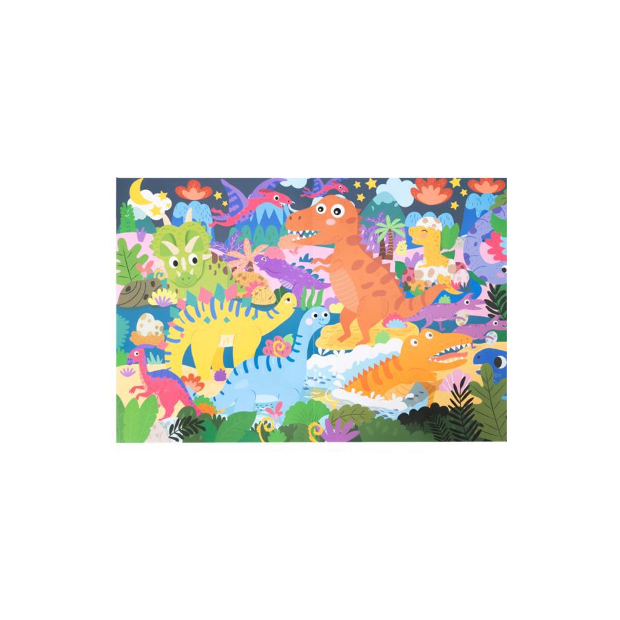 Boxed Puzzle Dinosaur World 1pcs