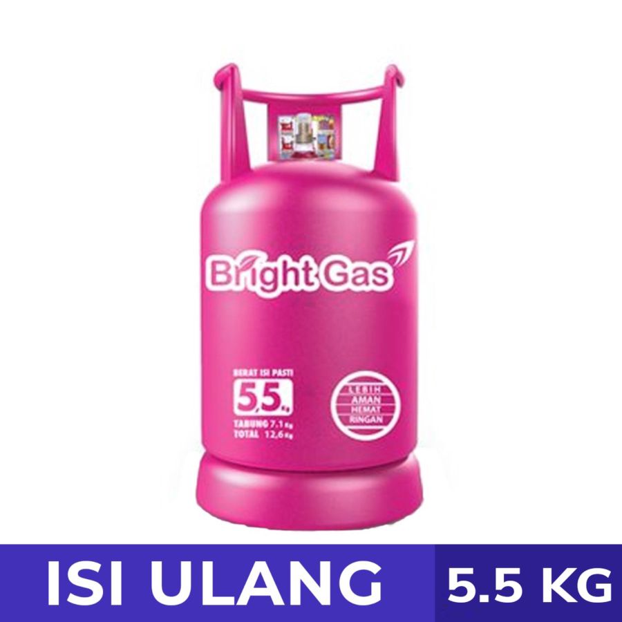 Bright Gas Refill Isi 5,5kg 5500gram