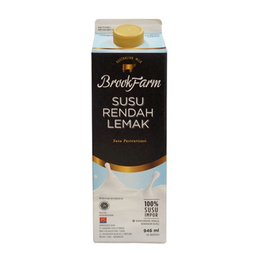 Brookfarm Fresh Milk Low Fat 946gram