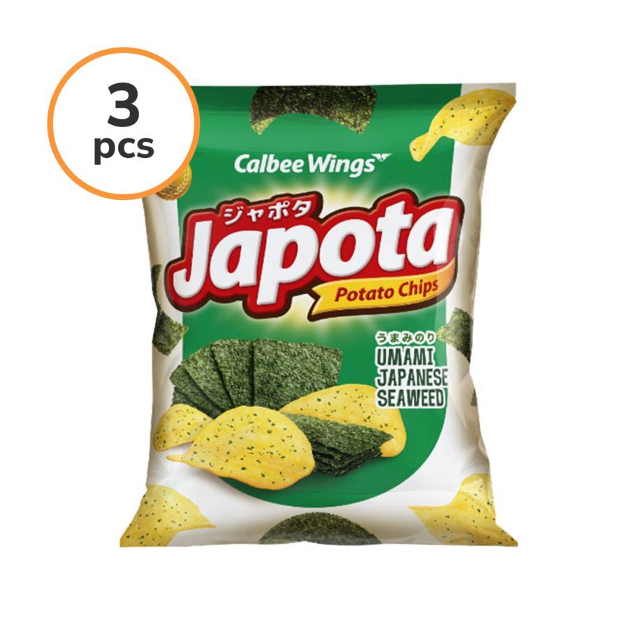 [Bundle 3] Japota Umami Japanese Seaweed 68gr/Keripik Kentang