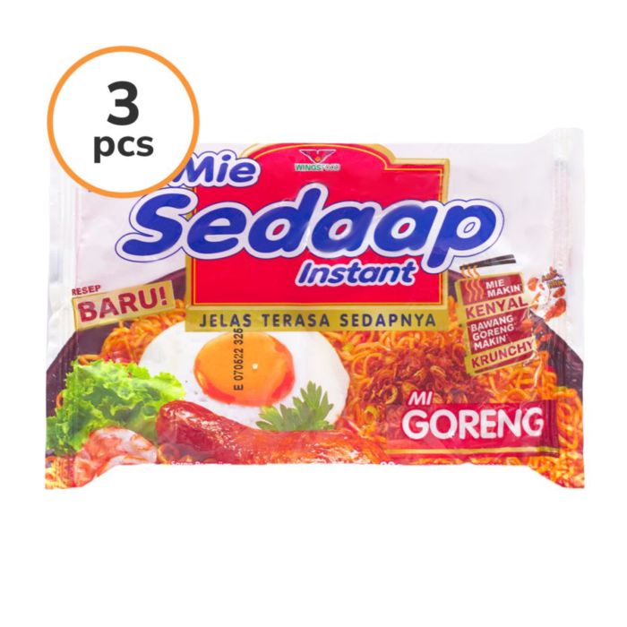 Bundle 3 Mie Sedaap Goreng 91gr