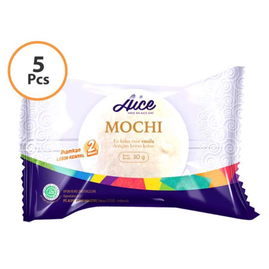 [Bundle 5] Aice Mochi Vanilla Ice Cream