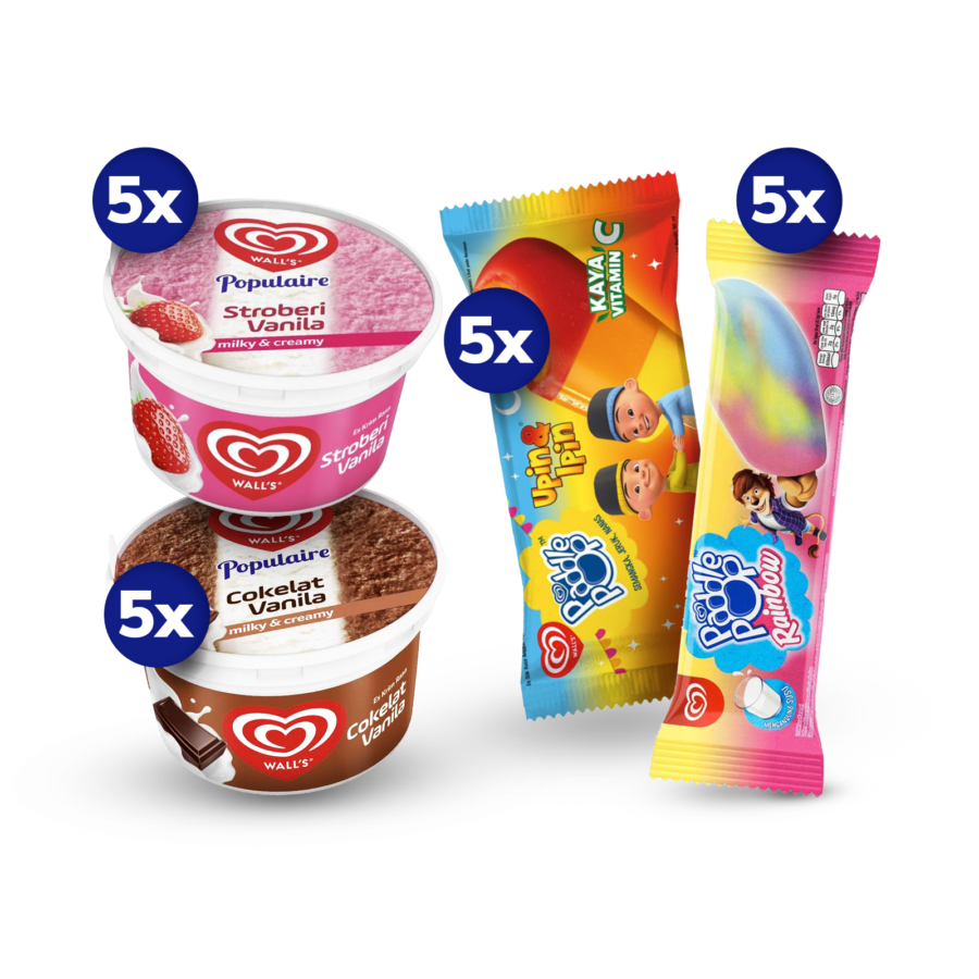 Bundle Walls Ice Cream Paket Ulang Tahun - Es Krim Walls