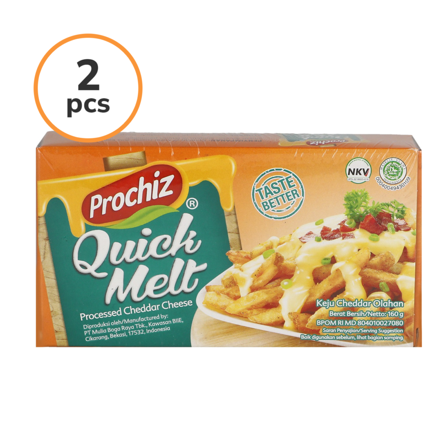 Buy 2 Prochiz Quickmelt Cheese 160gr 1pcs