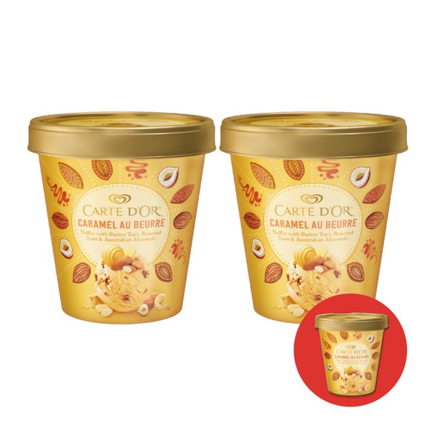 Buy 2 Walls Carte D'Or Caramel Free 1 Caramel 1pcs