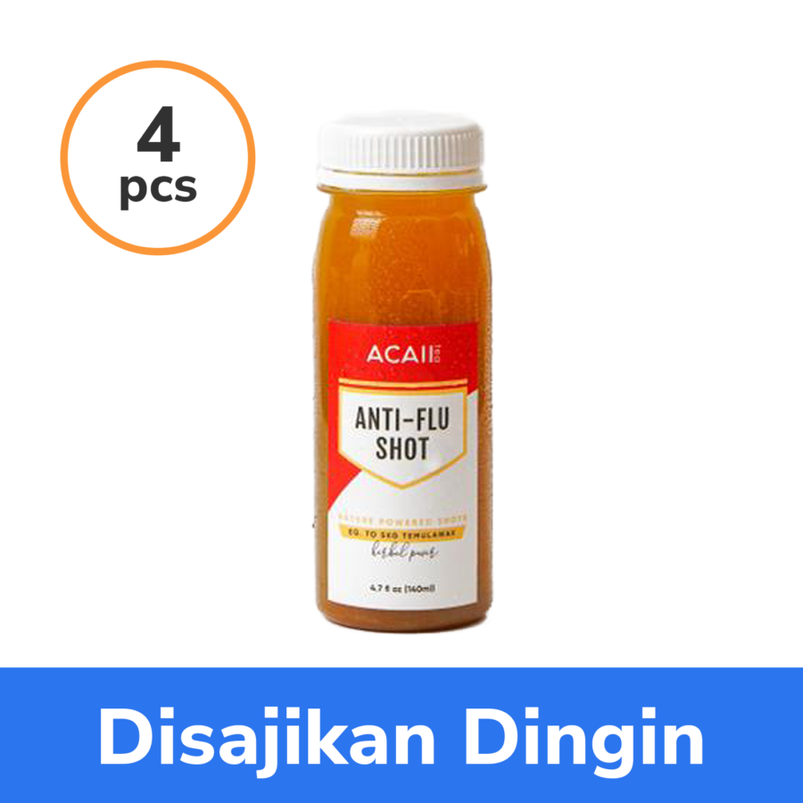 Buy 4 Acaii - Anti-flu Shot 140ml 1pcs