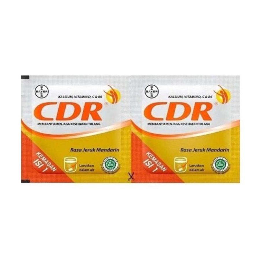 CDR Suplemen Kalsium Rasa Jeruk 2strips