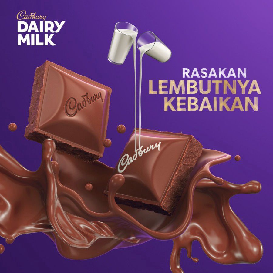 Cadbury Dairy Milk Black Forest/Coklat/Cokelat 62gram