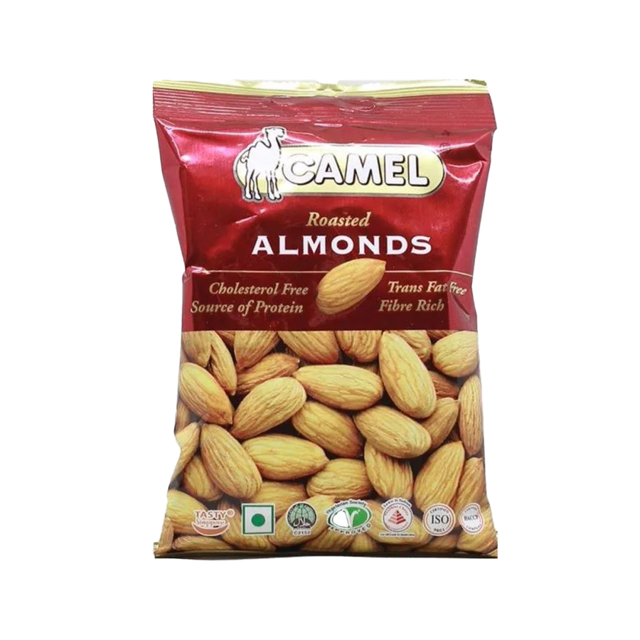 [INVALID] Camel Roasted Salted Almond 40 gram 40gram