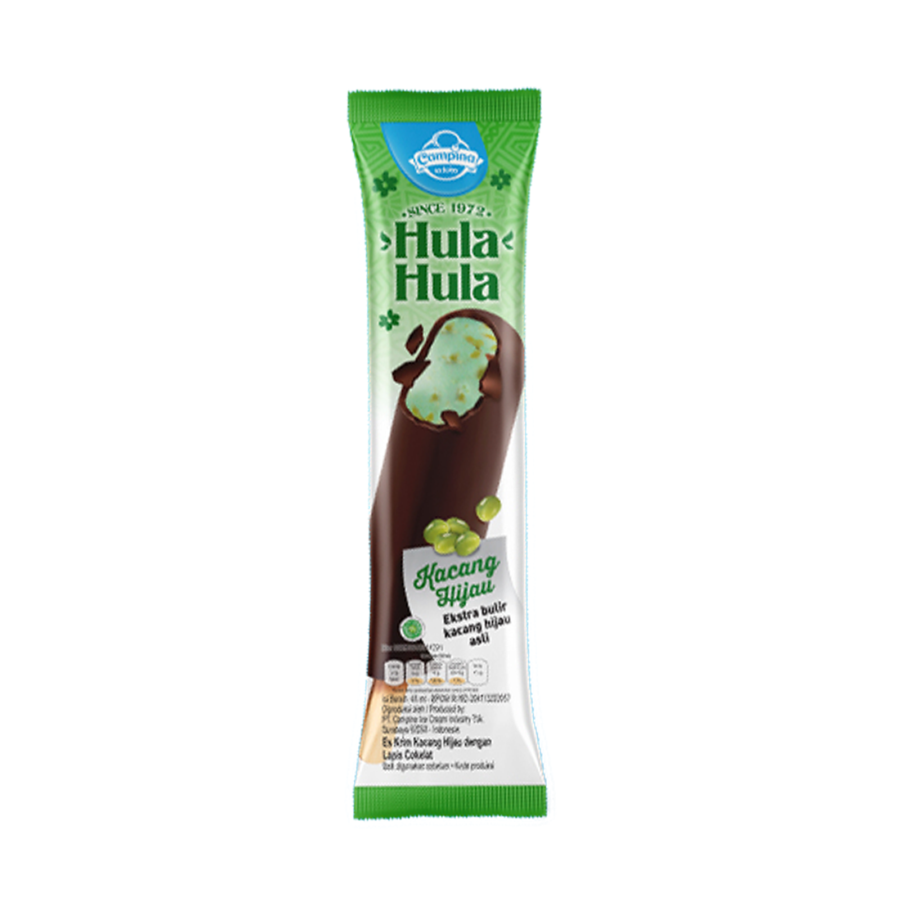 Campina Hula Hula Kacang Hijau/Es Krim 45ml